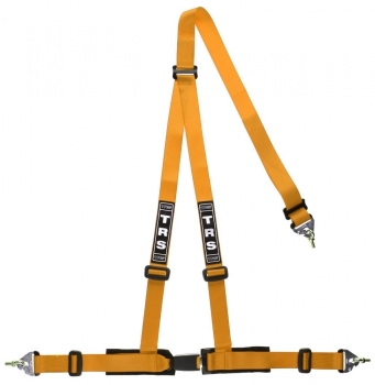 TRS 3-Point Racing Belt Snap-On Clubman with E-Mark