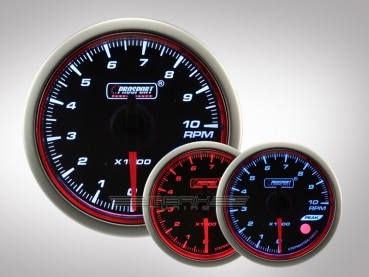 Tachometer WRC 52mm HALO Premium Serie