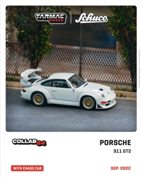 1/64 Tarmac Porsche 911 GT2 White