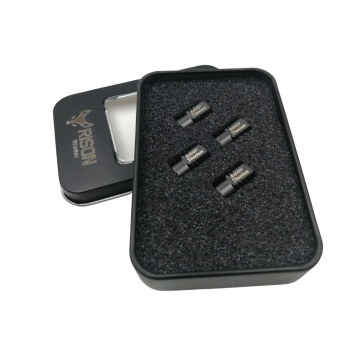 Real Titanium Valve Caps - Rison