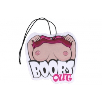 Boobs Out Duftbaum Lufterfrischer / Air Freshener