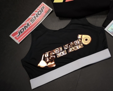 Trade Nudes For Car Parts x JDM Shop Crop Top