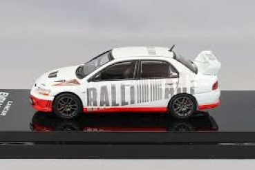 1/64 Hobby Japan Mitsubishi Lancer Evolution VII GSR RALLIART Scortia White
