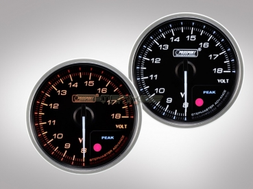 Prosport Volt Gauge Supreme Premium Serie 52mm