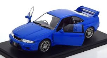 1/24 1997 Nissan Skyline gtr r33, blau - Whitebox