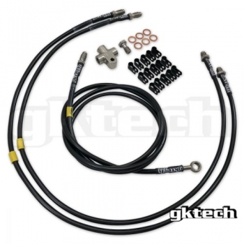 Nissan Z33/Z34/V35/V36 GKTech Stand Alone SS Braided Hydraulic Handbrake Line Kit