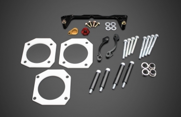 PracWorks Honda S2000 Carbon Ansaugbrücke mit Einspritz Leiste