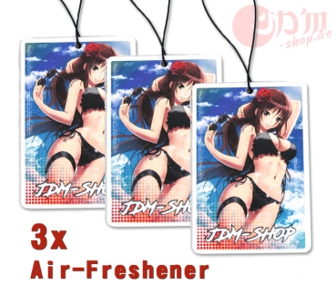 *3pc-Pack* Air-Freshener Anime Bikini Girl - Peach