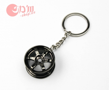 Rim Keyring VOLK Racing TE37 Style Metal