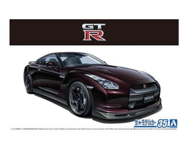 1/24 Aoshima Nissan Skyline R35 GTR V Spec Plastic Modelkit