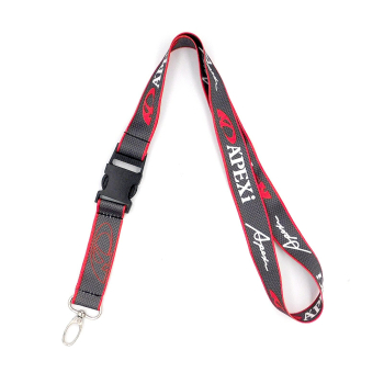 Schlüsselband Apexi Grau Rot 56cm