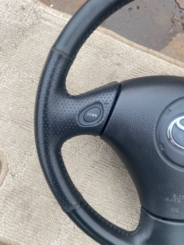 Toyota Aristo JZS161 Lenkrad 3-Speichen Original - V300 Shifter + Tempomat