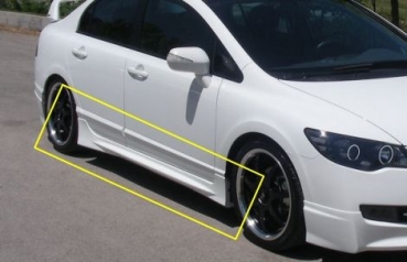 Honda Civic 4D/Hybrid 05-08 Mugen Look ABS Bodykit