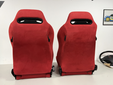 *SOLD* RECARO SR-3 EK9 DC2 Rot Recaro Sitze ABE KBA - Honda