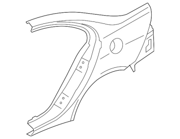 Mitsubishi Lancer Evo X Original OEM Side Panels Left or Right
