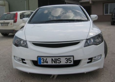 Honda Civic 4D/Hybrid 05-08 Mugen Look ABS Front Lippe