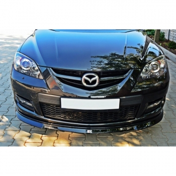 Maxton Mazda 3 MK1 BK MPS Front Lip Spoiler Splitter