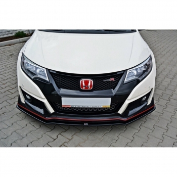 Maxton Honda Civic FK2 Type R Cup Spoiler Lip Splitter V1