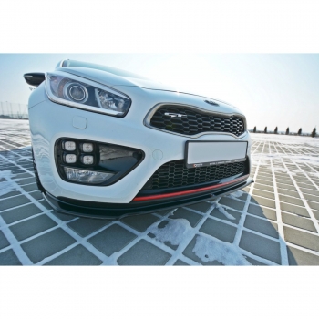 Maxton Kia Ceed GT MK2 Cup Front Spoiler Lippe V1