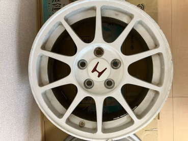 Honda Integra 98spec JDM Type-R 16" Zoll 7.0 J - 5 x 114,3 Alufelgen Weiß - Set 3