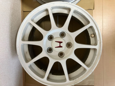 Honda Integra 98spec JDM Type-R 16" Zoll 7.0 J - 5 x 114,3 Alufelgen Weiß - Set 3