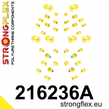 Toyota Supra MK III 3 Suspension Bushing Kit STREET STRONGFLEX PU 216236A
