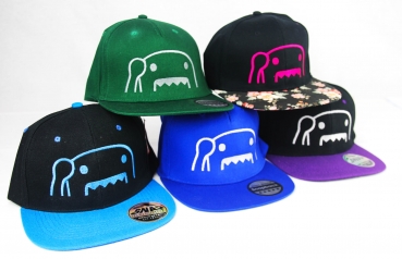 Domo-Kun Watching Snapback Cap