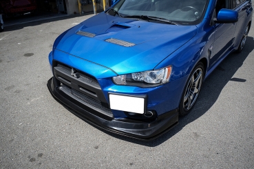 PU Design Mitsubishi Lancer EVO X 10 VT Style Front Lip with Splitter