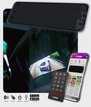 ELGlow Flex LED Panel Sticker with Remote - Hardtuned