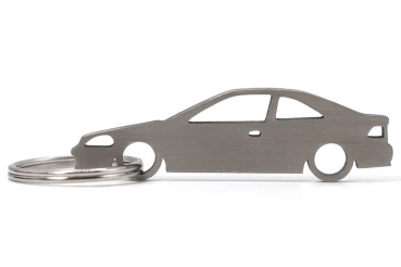 Honda Civic EJ6 EM1 Coupe Silhoutte Metal Keyring
