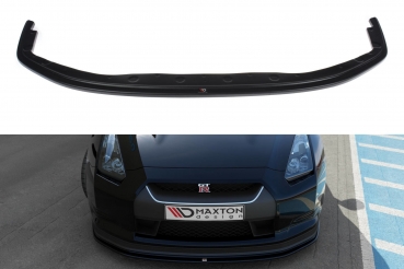 Maxton Nissan GTR R35 Prefacelift V2 Front Splitter