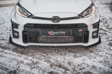 Maxton Toyota Yaris GR V3 Front Lip with Flaps
