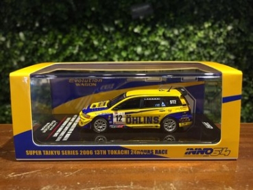 1/64 INNO64 Mitsubishi Lancer Evo 9 Wagon #12 Öhlins Super Taikyu Tokachi 24h