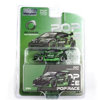 1/64 Pandem Toyota Yaris GR Grün Enigma Exclusive Edition - Pop Race