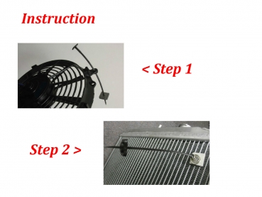 SLIM RADIATOR FAN 10"