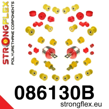 Honda CRX 88-91 / Civic 88-91 Suspension Bushing Kit SPORT STRONGFLEX PU 086130B