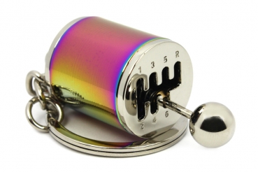 Gearbox Shifter Keyring - Neochrome