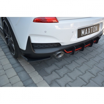 Maxton Hyundai I30 N Performance Rear Center CUP Addon Diffusor
