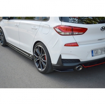 Maxton Hyundai I30 Mk3 N Performance Rear Side Addon Diffusor Flaps