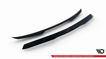 Maxton Mazda 3 MK4 GP Spoiler Cap Addon Black Gloss