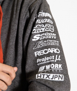 Hardtuned Honda Civic ED, EK, EG Zipper Hoodie