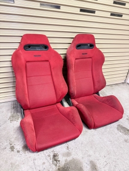 *SOLD* RECARO SR-3 Honda EK9 DC2 TypeR Seats Red
