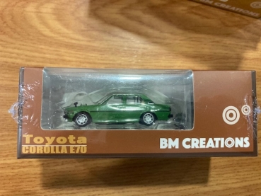 1/64 BM Creations Toyota Corolla E70 LHD Green