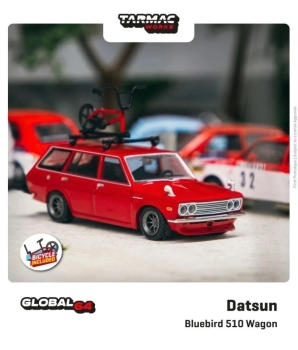 1/64 Tarmac Datsun Bluebird 510 Red