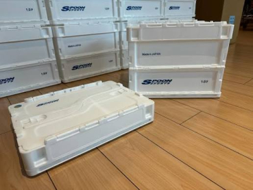 Preview: Spoon Sports Container Box Faltbox - Honda Original - ORG-MD004-000