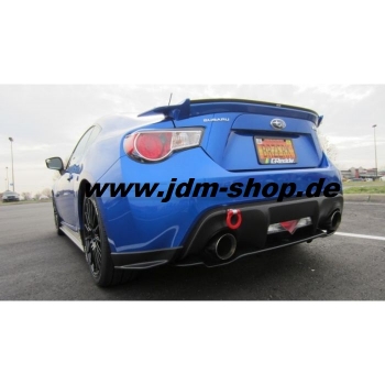 SK-Import Rear Bumper Add On STI Style Black ABS Plastic Subaru,Toyota Pre Facelift