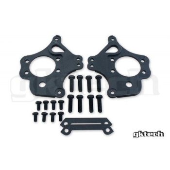 Nissan 2 Pot Dual Caliper Brackets (Pair) - GKTech