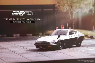1/64 Nissan Datsun Fairlady 240Z S30 Japanese Police Car - INNO64