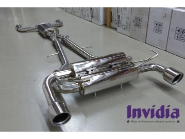 Nissan 370Z Gemini Invidia Catback Stainless Steel Tips