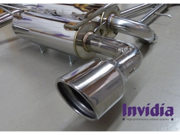 Nissan 370Z Gemini Invidia Catback Stainless Steel Tips